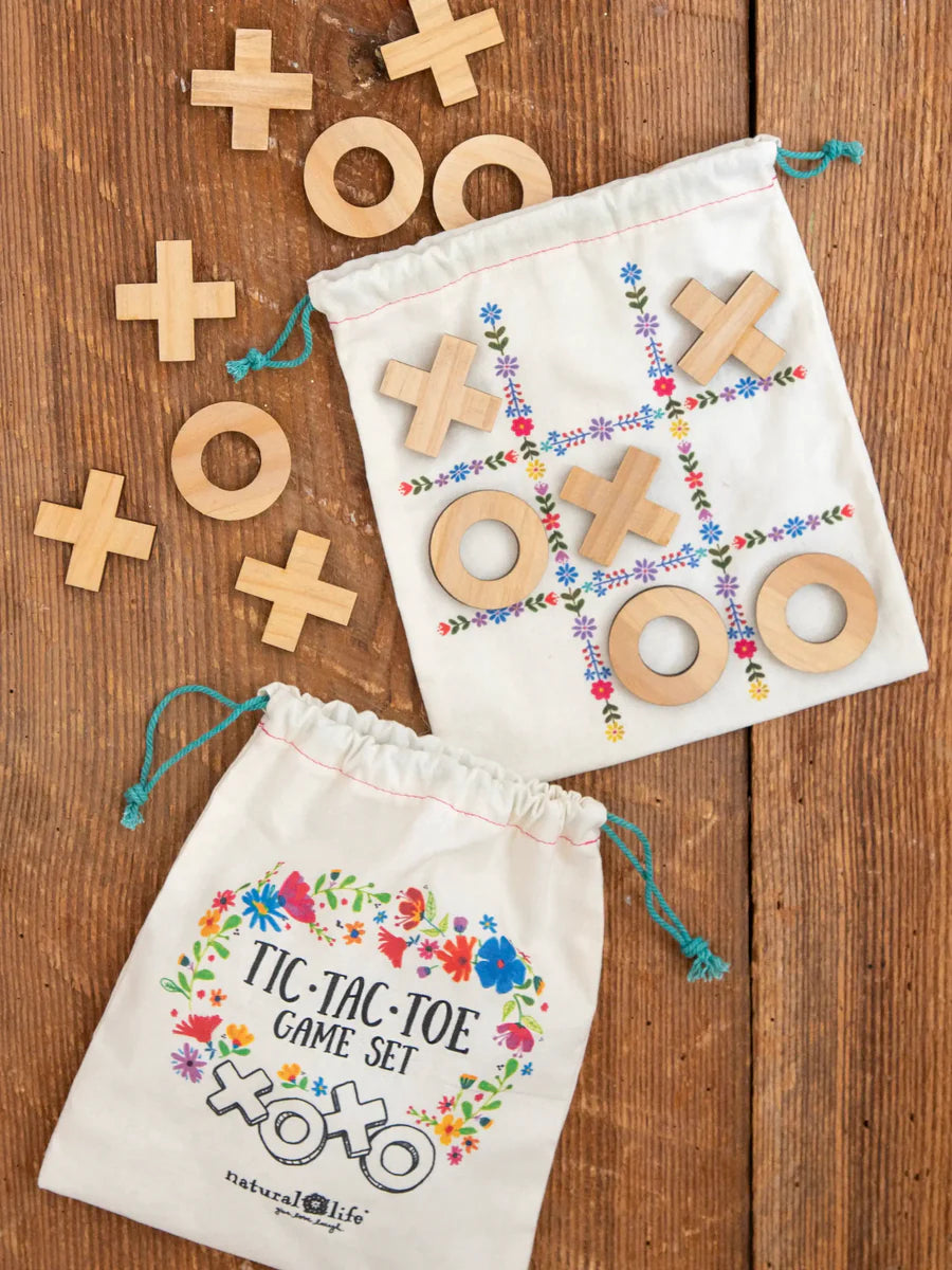 Games | Natural Life - Tic Tac Toe Set