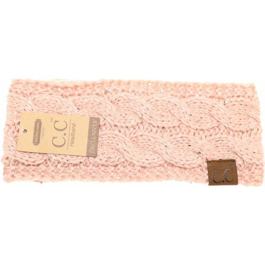Accessories | C.C Sequin Head Wrap Indie Pink
