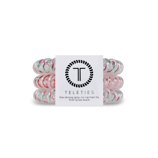 Teleties Large Hair Ties • Tinsel Town