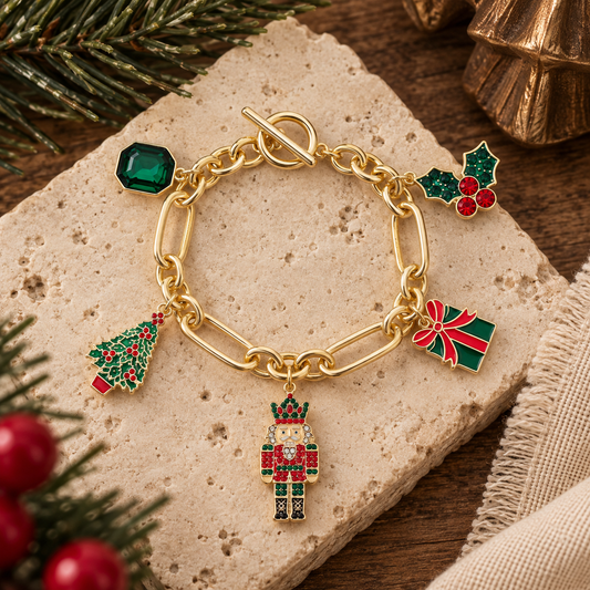 Charm Bracelet - Naughty Nutcracker