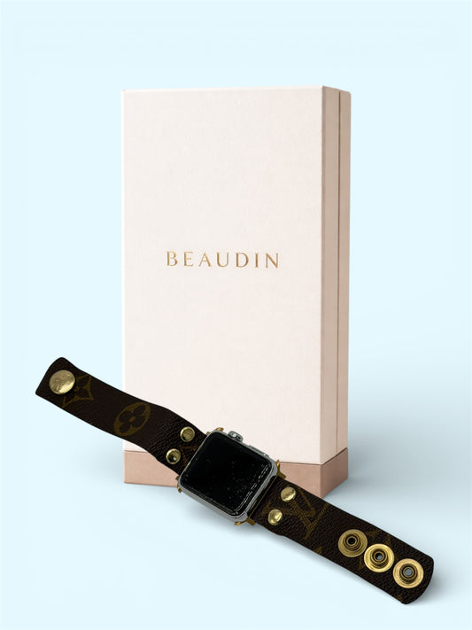 Beaudin Upcycle LV Apple Watch Band
