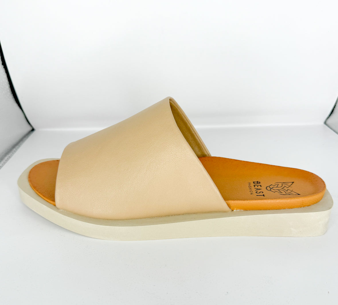 Shoes | Nude Slide Sandal