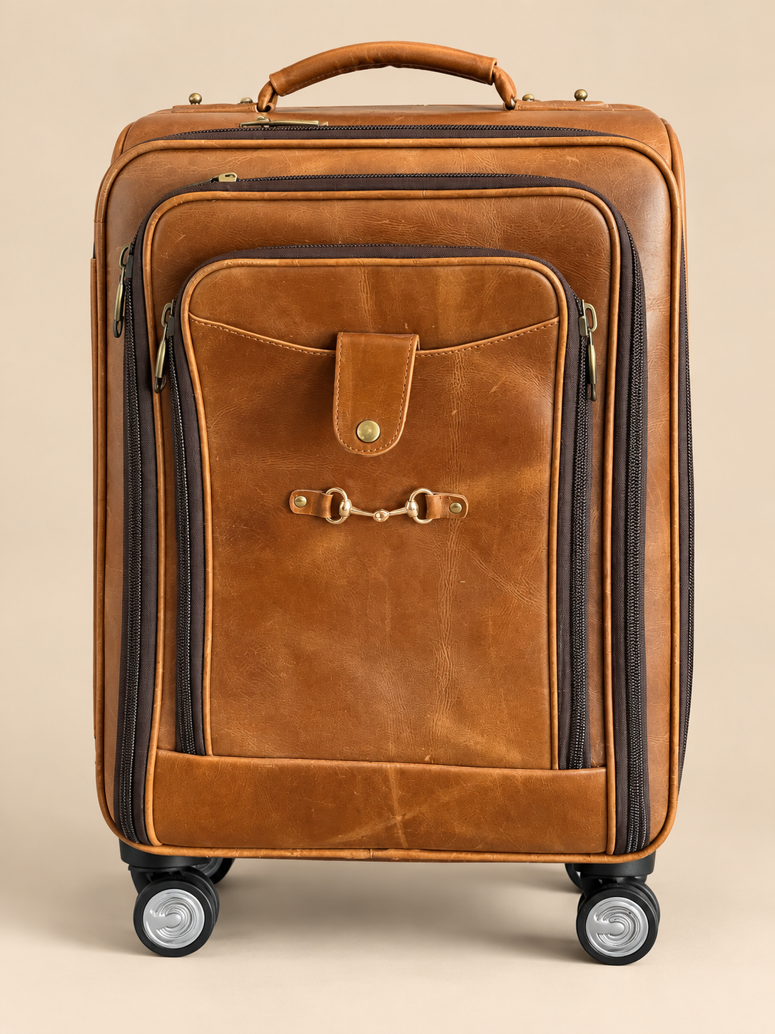 Suitcase - Western Distressed Leather