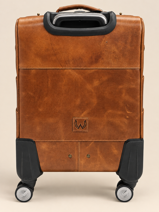 Suitcase - Western Distressed Leather