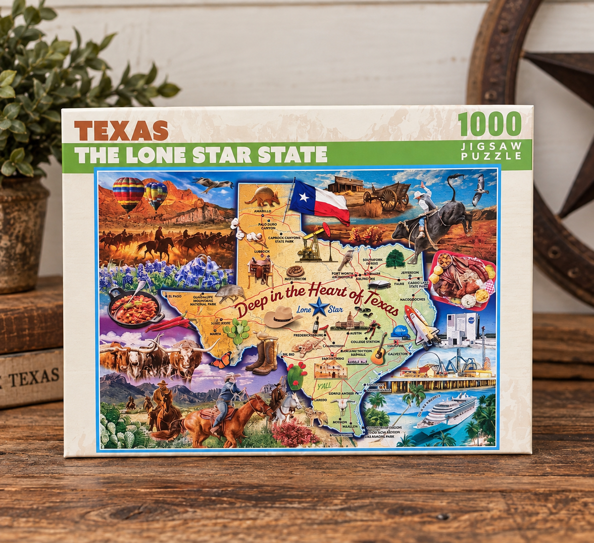 Puzzle - The Lone Star State