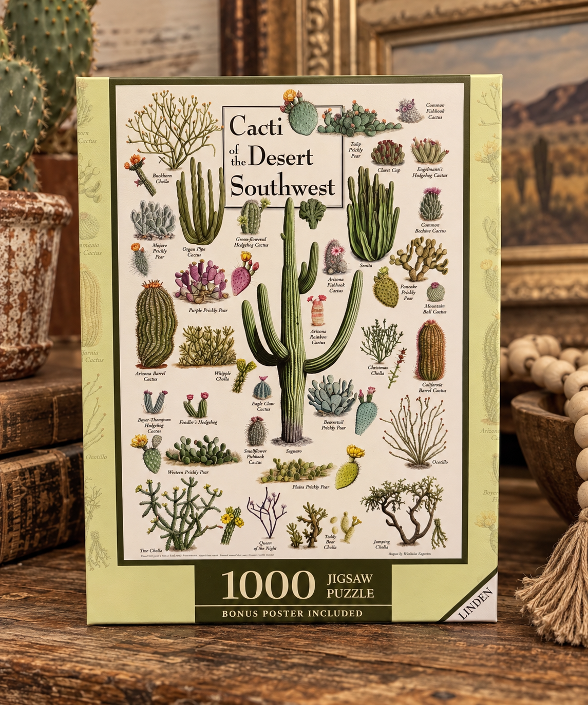 Puzzle - Cacti Of The Desert