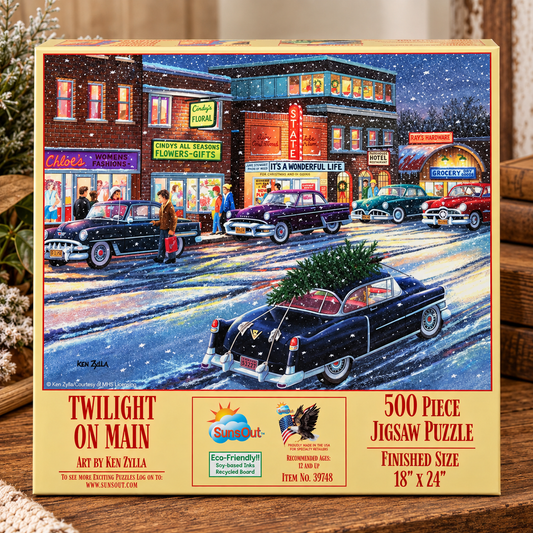 Puzzle - Twilight On Main