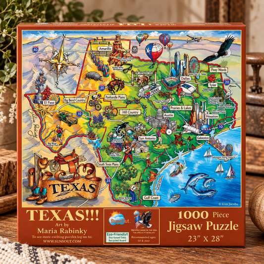 Puzzle - Texas 1000+