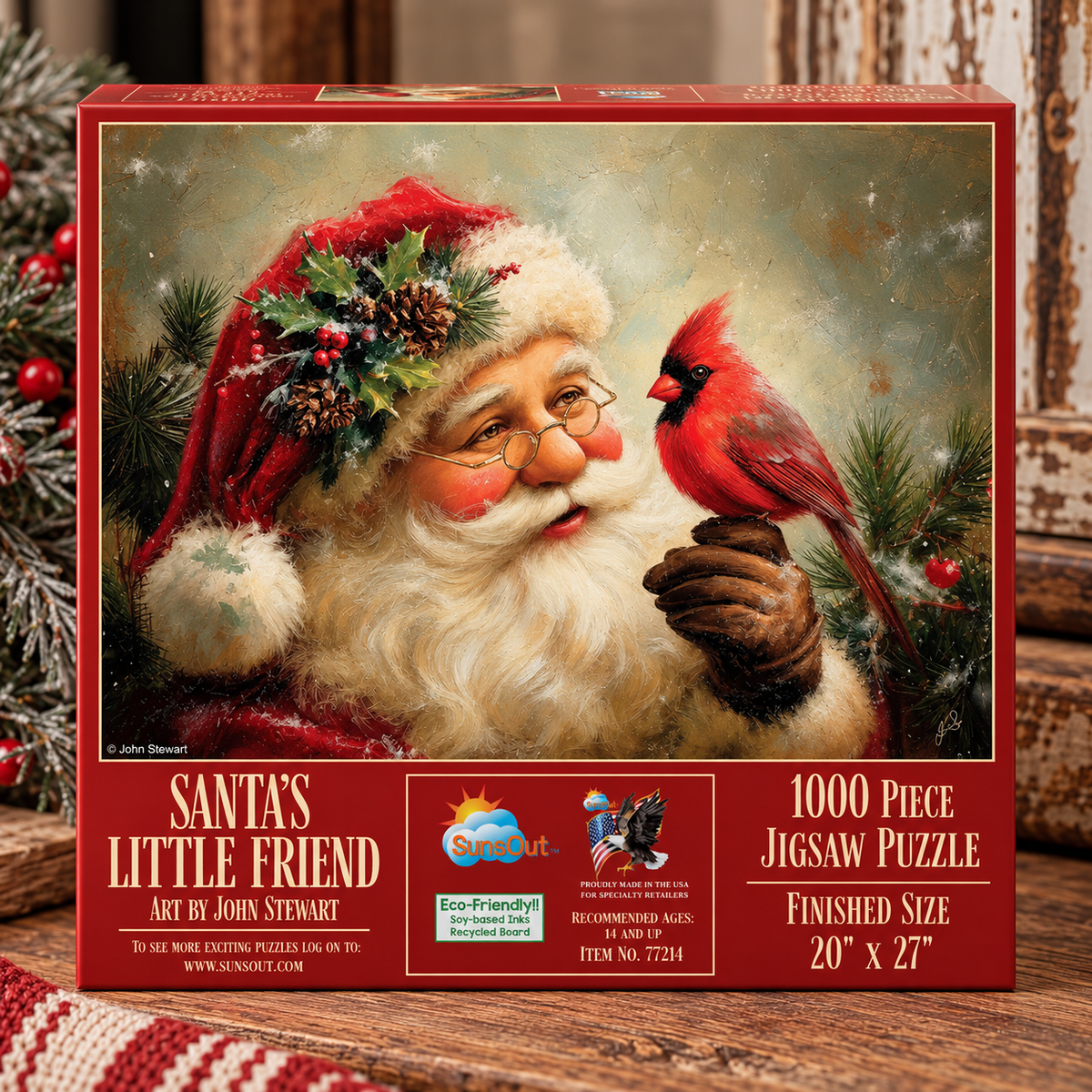 Puzzle - Santa's Little Friend