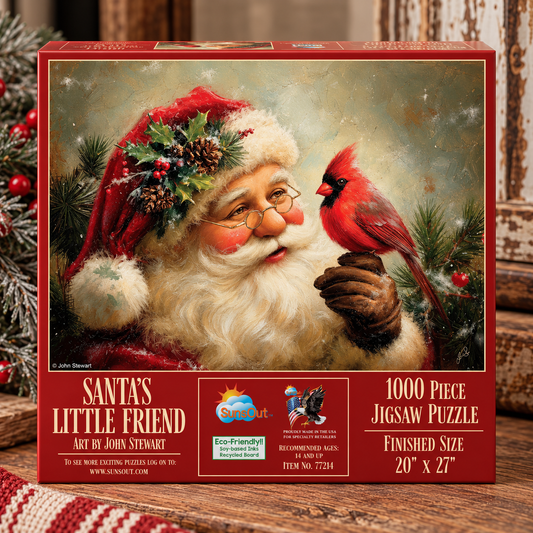 Puzzle - Santa's Little Friend