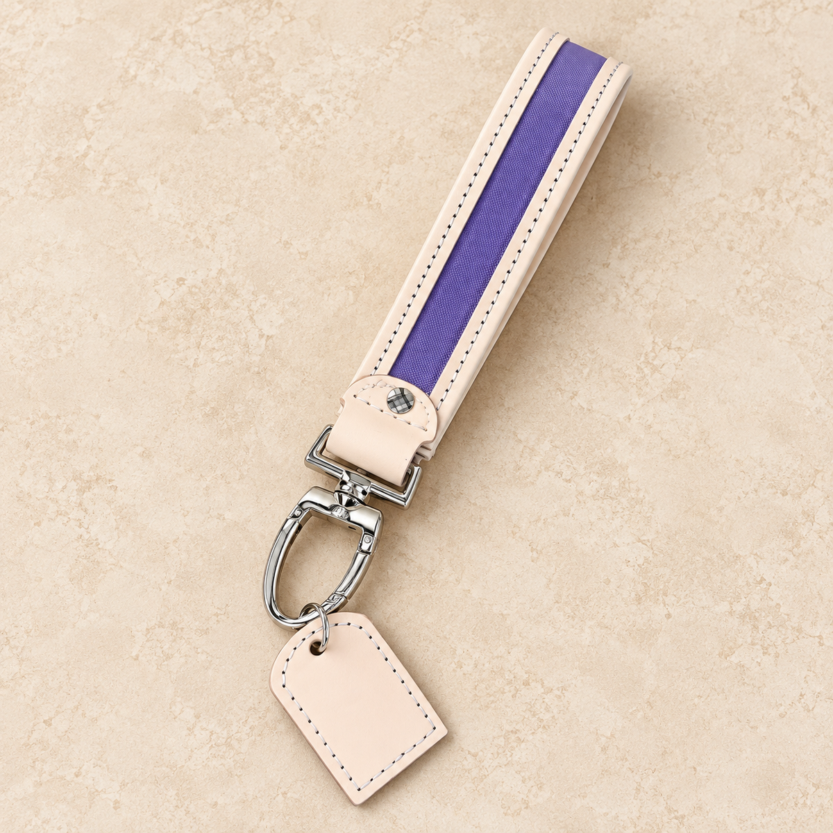 Jon Hart Pearl Keychain