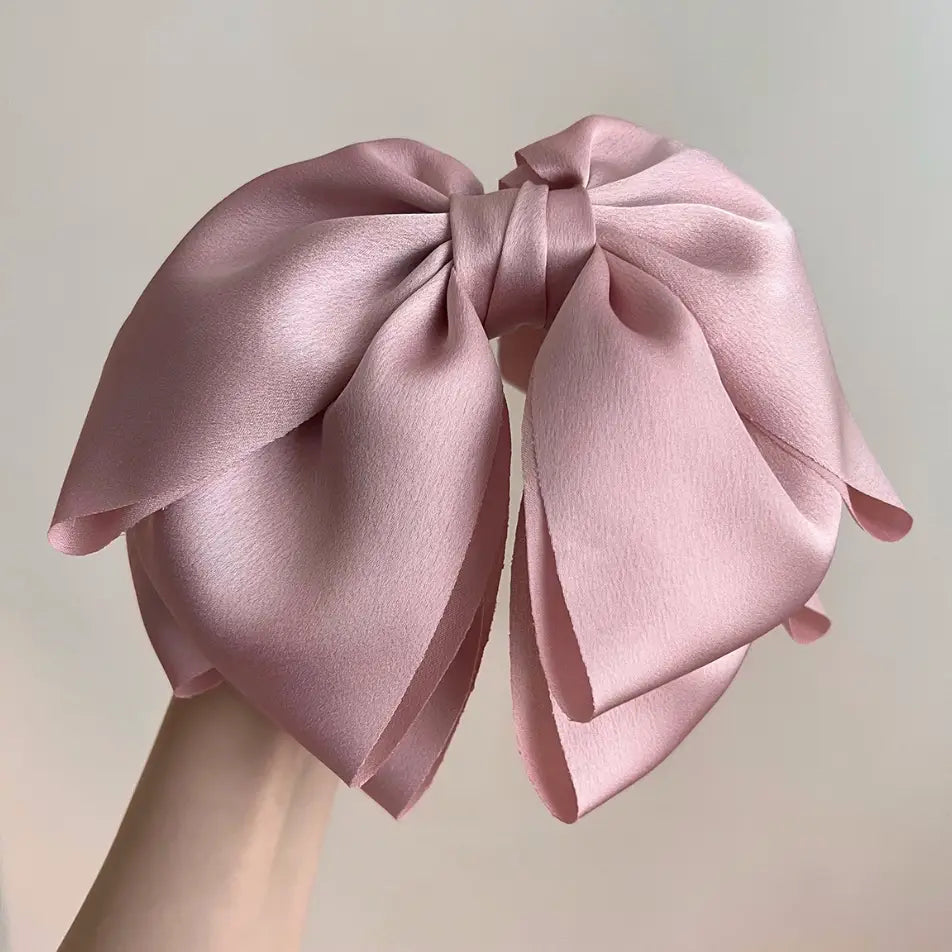 Hair Accessory | Mori Style Hair Clip Satin Bow