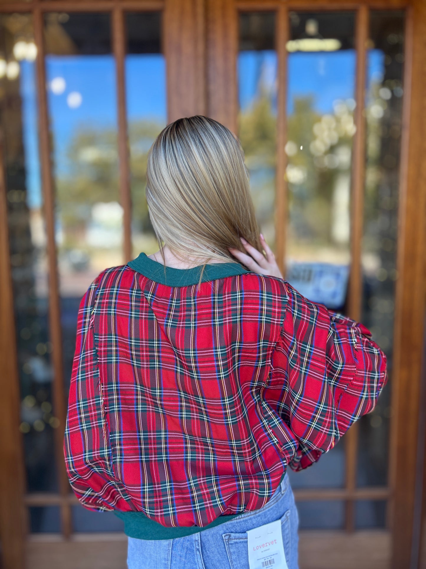 Christmas Plaid Pullover