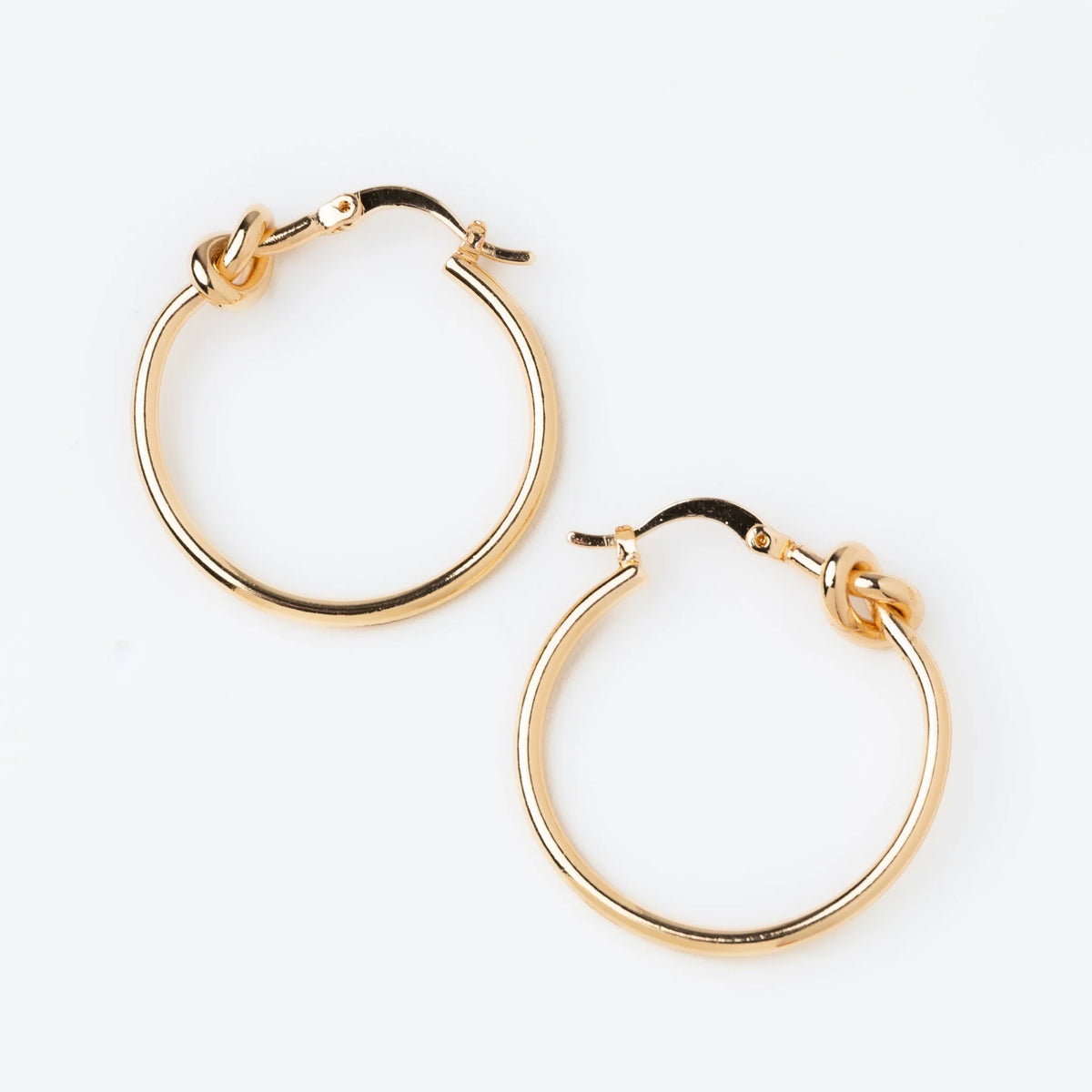 Earrings | Knotted Hoop Earrings