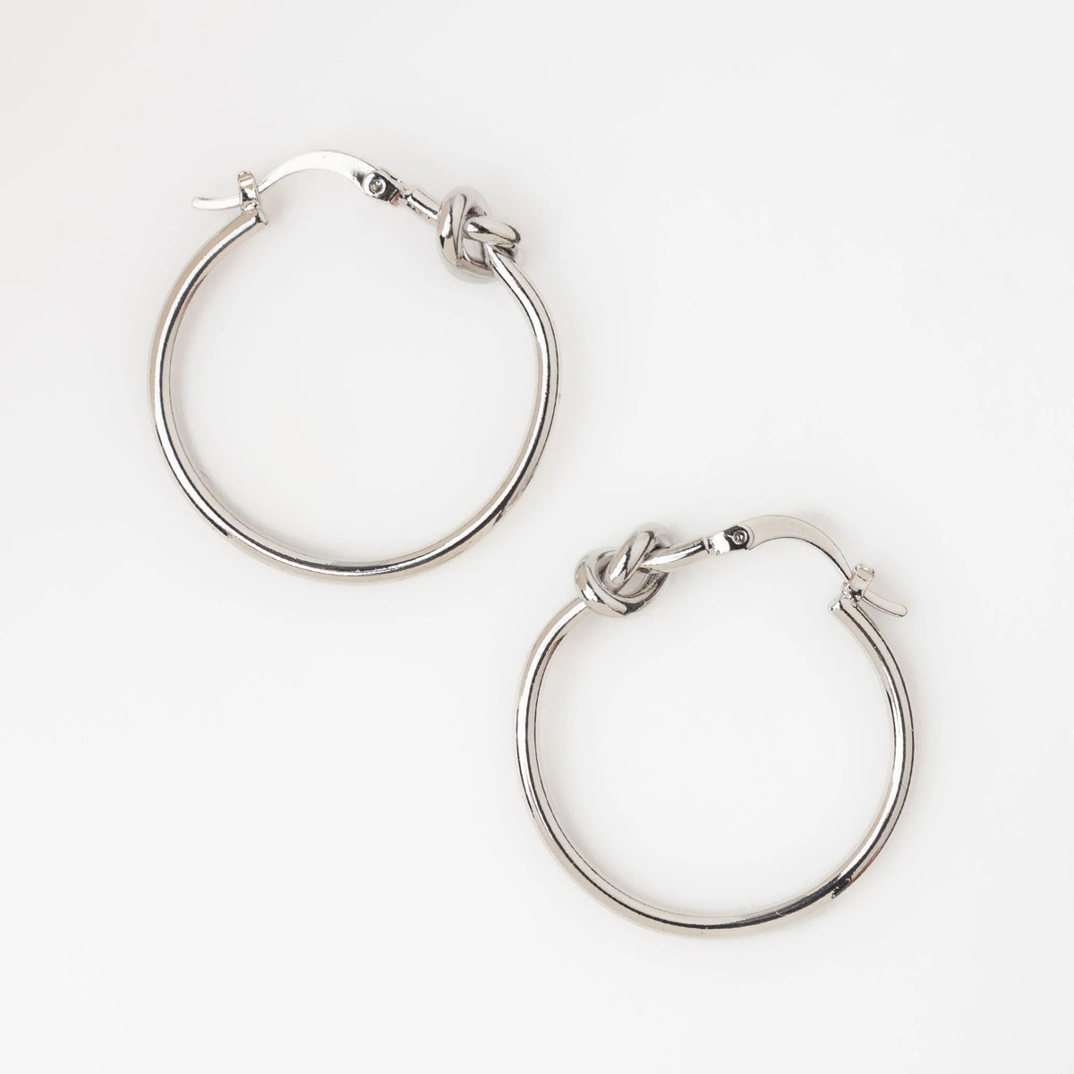 Earrings | Knotted Hoop Earrings