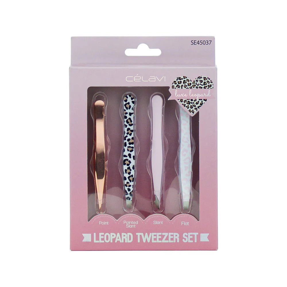 Beauty | Tweezers Slant Pointed Pointed-Slant Flat Set of 4