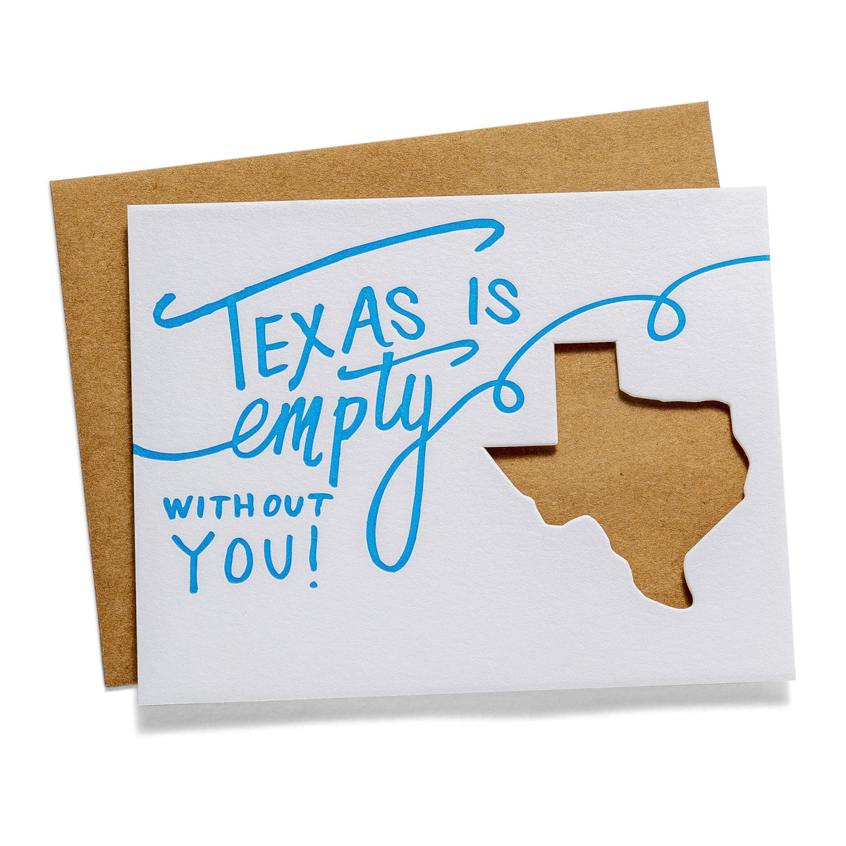 Greeting Cards | Texas Is Empty Without You