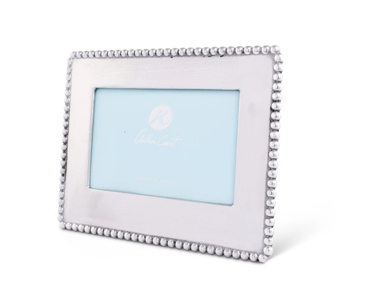 Tabletop | Engravable Beaded Photo Frame