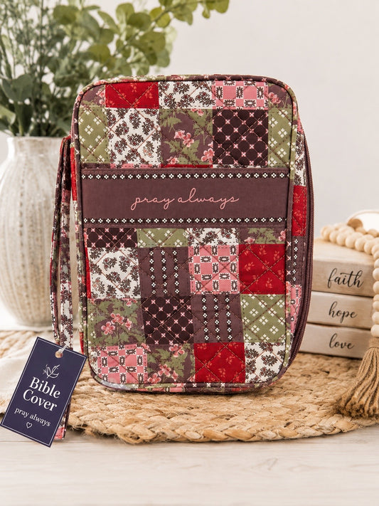 Bible Case - Quilted Patchwork Case