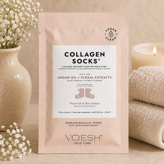 Collagen Socks - Argan Oil + Floral Extracts