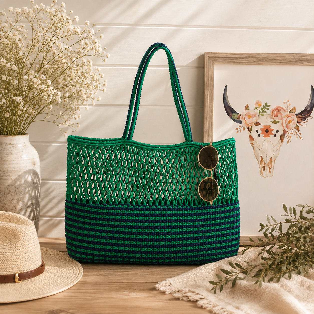 Tote Bag - Braziliana Green