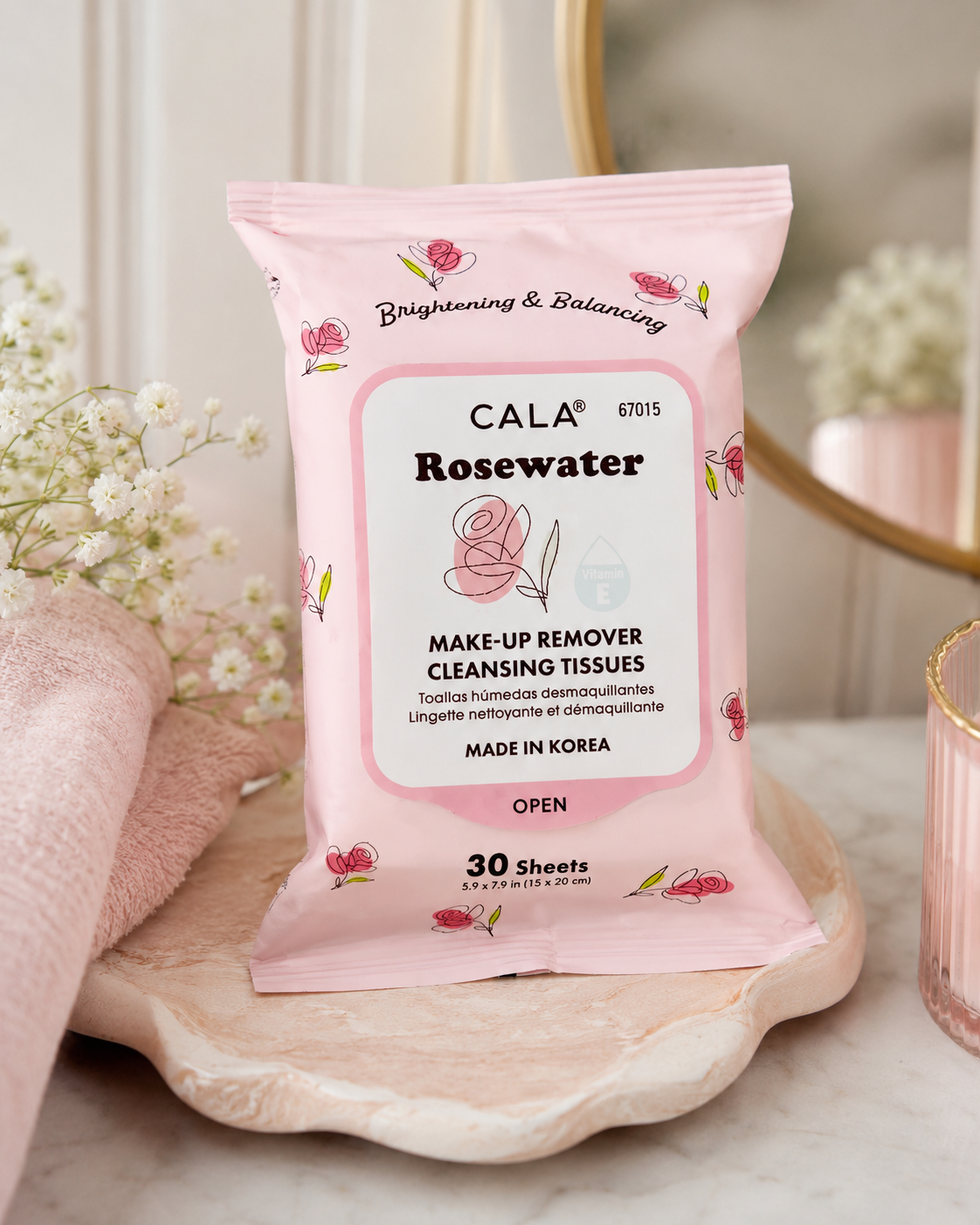 Makeup Wipes - Rosewater