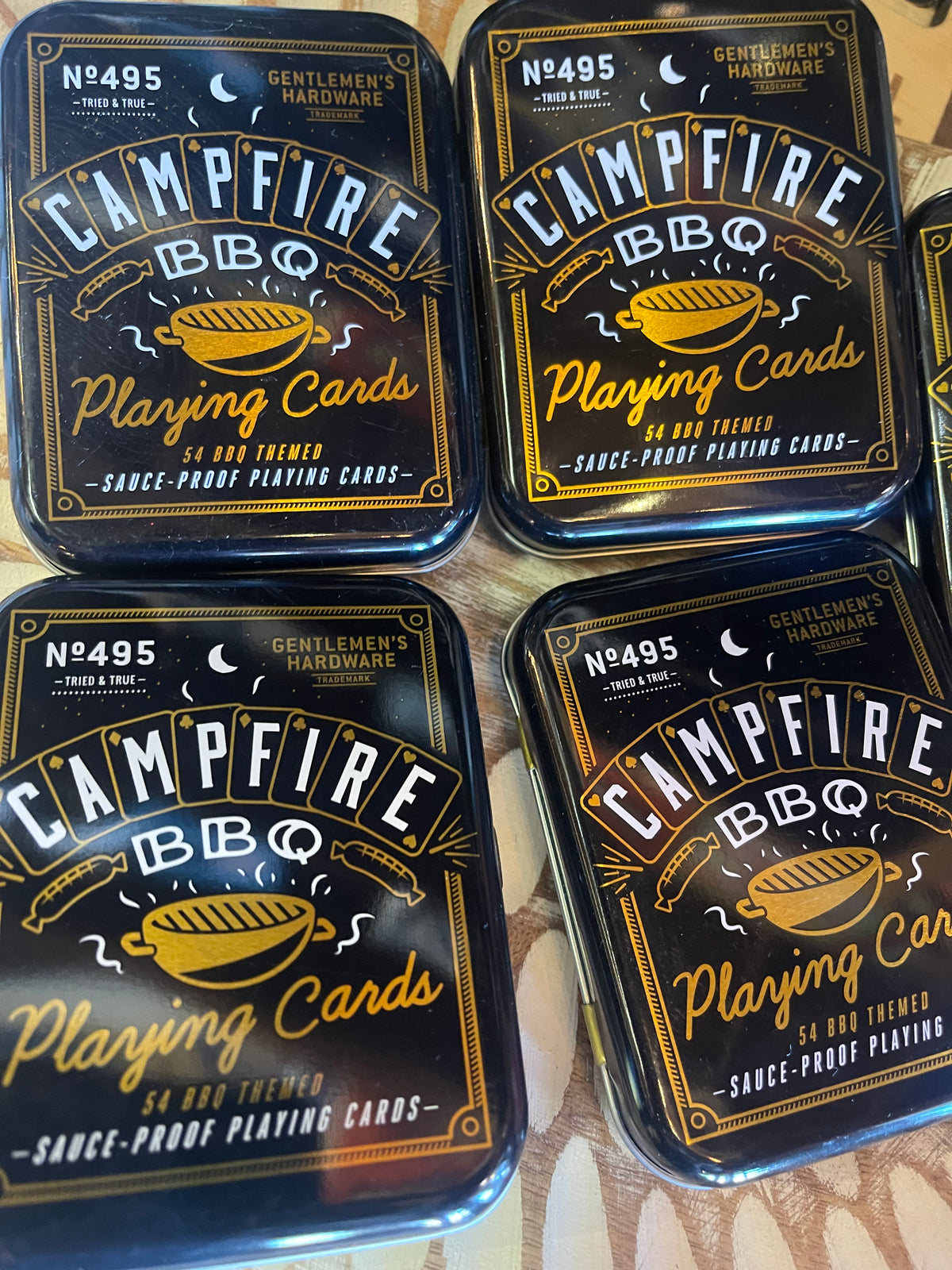 Gentlemen&#39;s Hardware | Campfire BBQ Playing Cards