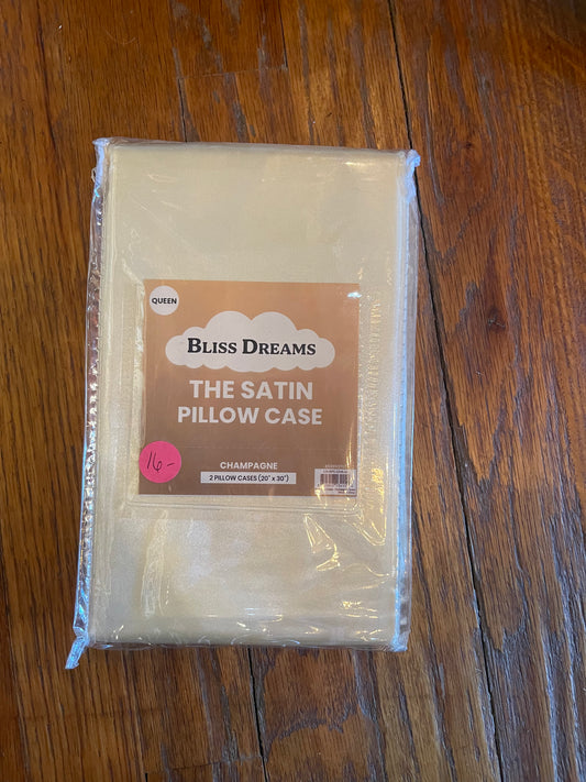 Linens | Bliss Dreams - Satin Pillow Case