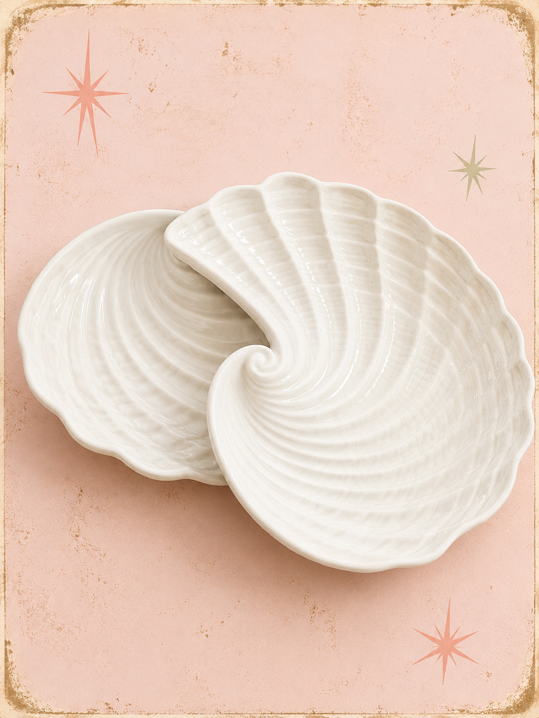 Serving Set - Andrea by Sadek Ceramic Shell