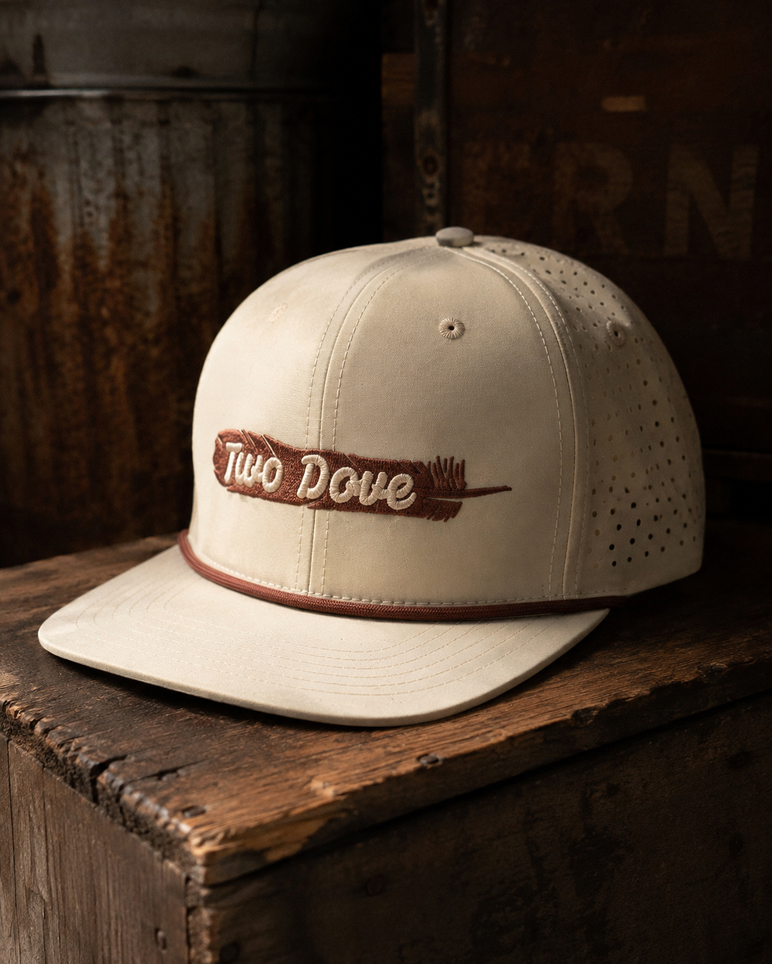 Hat - Feather Cream