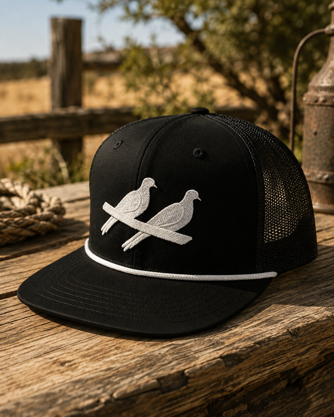 Hat - Large Logo Black