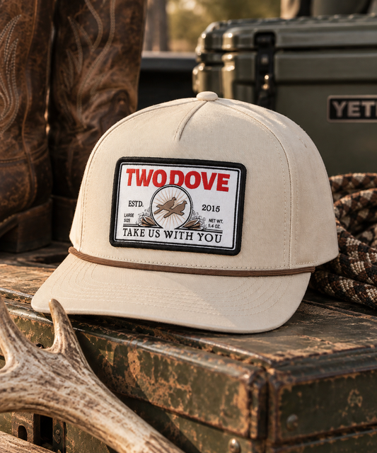 Hat - Golden Patch Two Dove Tan