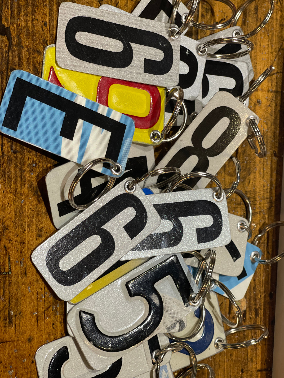 License Plate Key Chains