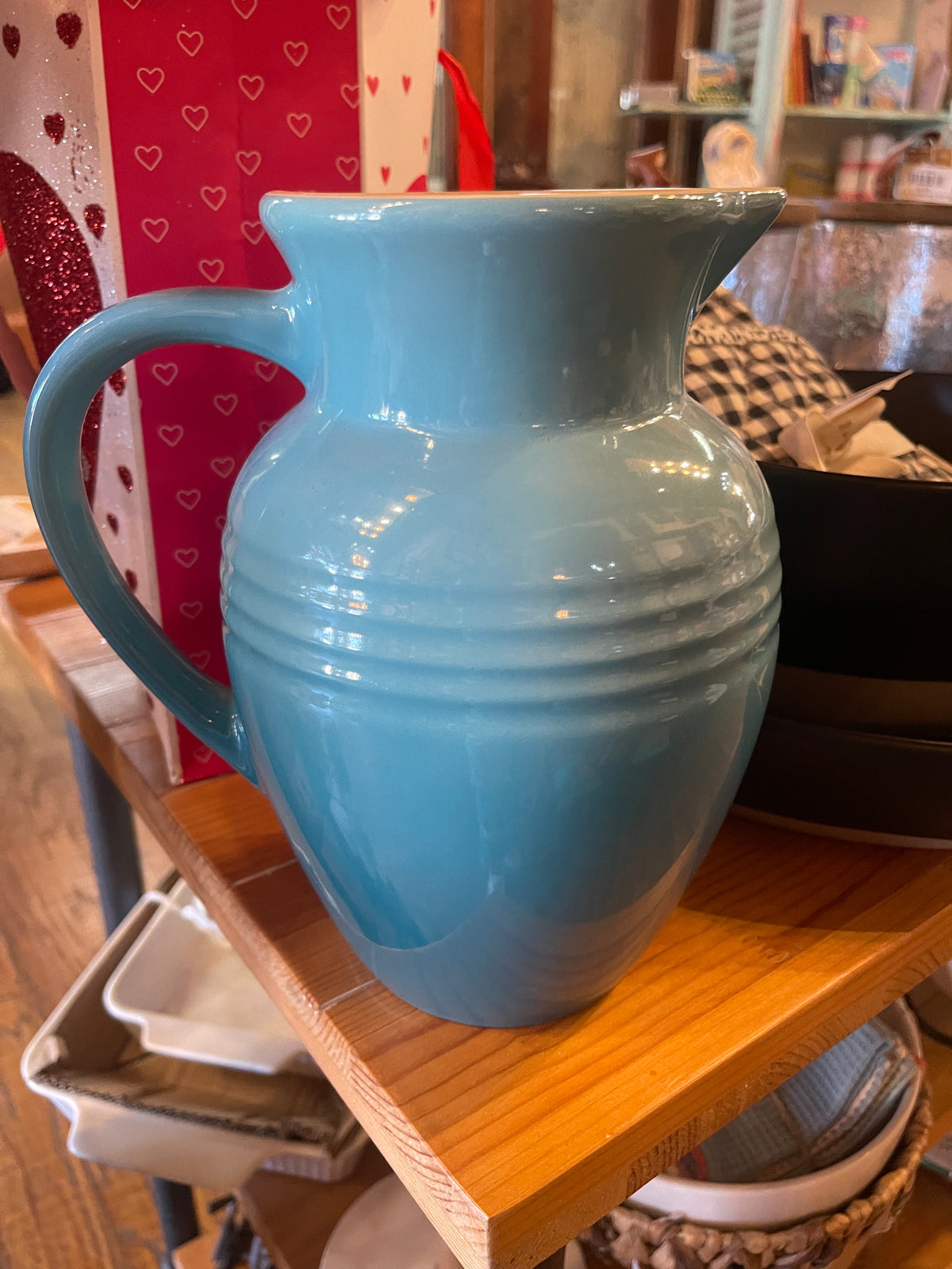 Small Collectibles | Turquoise Pitcher