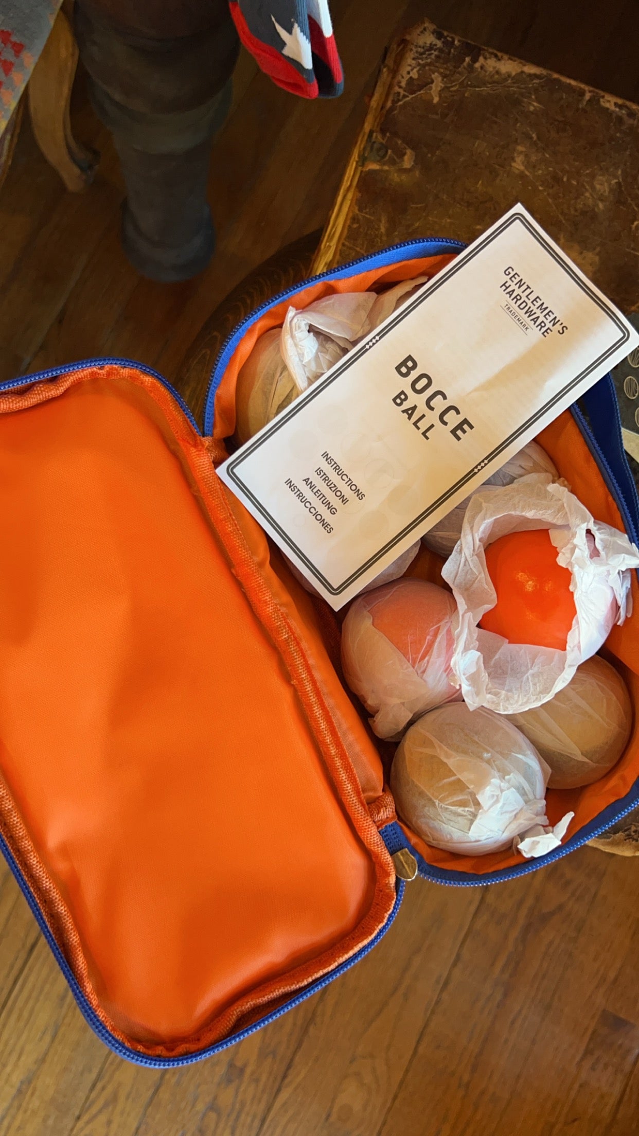Gentlemen’s Hardware-Bocce set