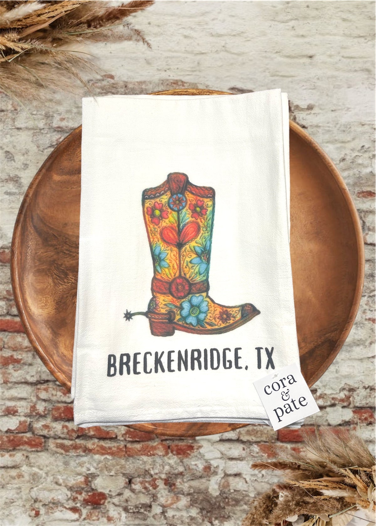 Housewares | Kitchen Towel Colorful Cowboy