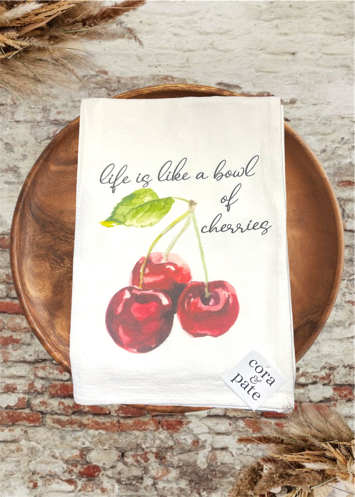 Kitchen Towel | Cherries