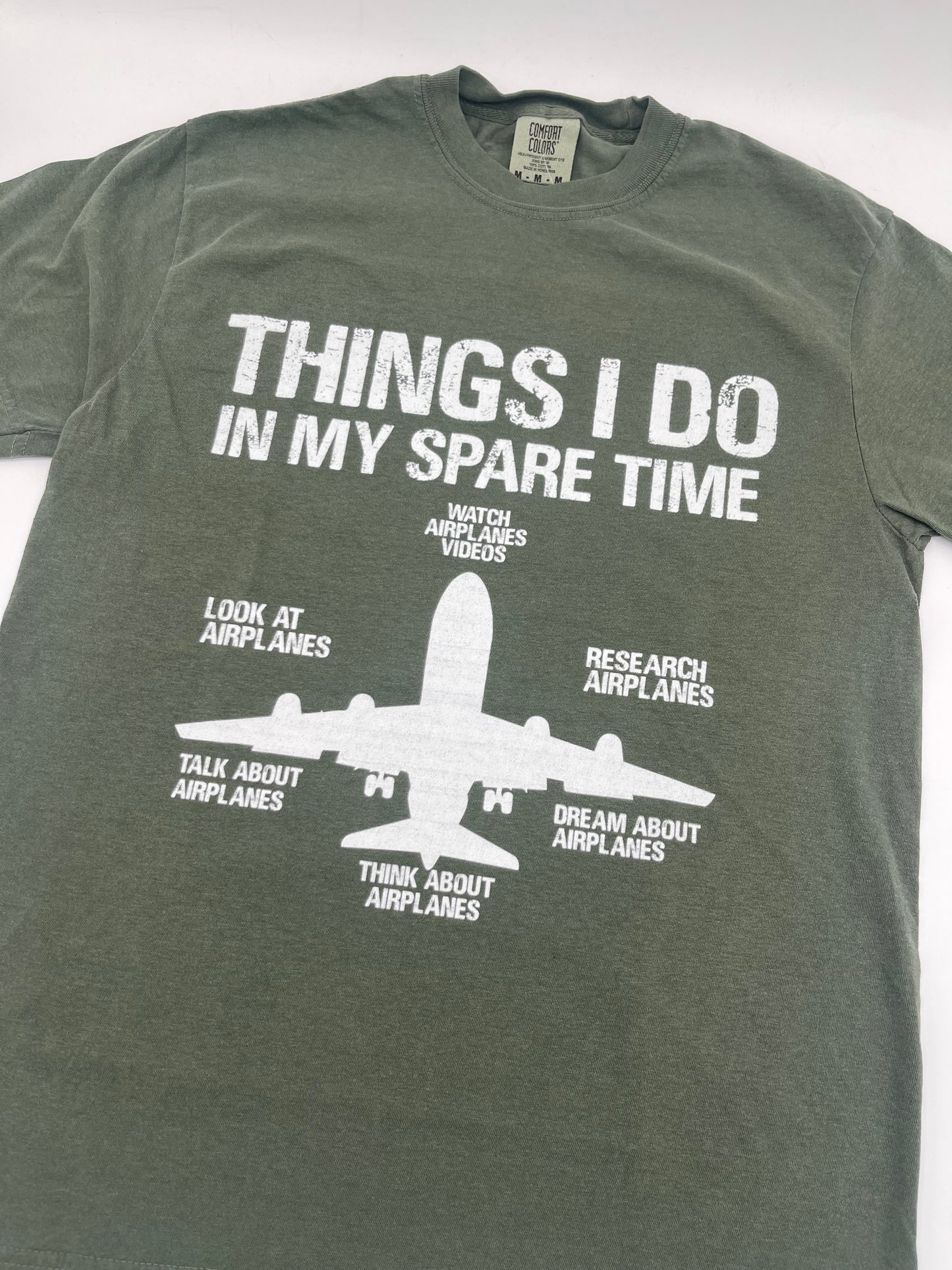 Tops | Graphic Tee Aviation In My Spare Time