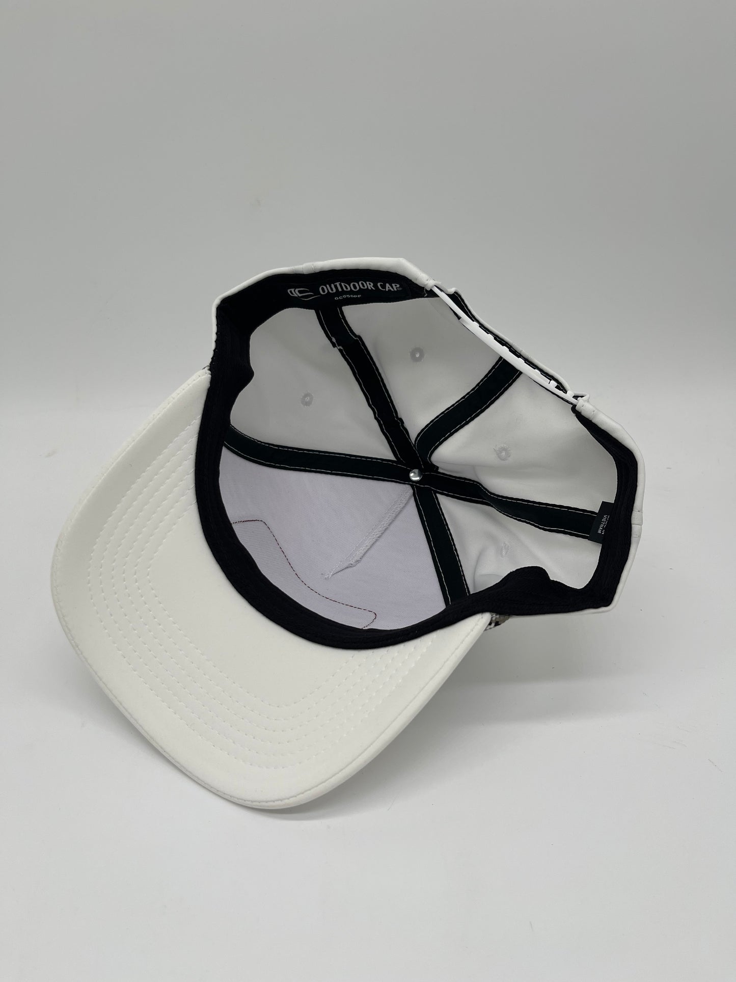 McIntire Saddlery | Cap Snaffle Bit White with Olive Rope