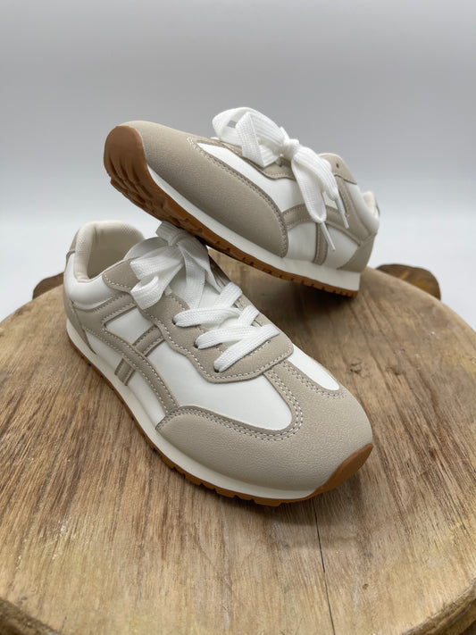 Shoes | Sneaker Retro Beige Color Block