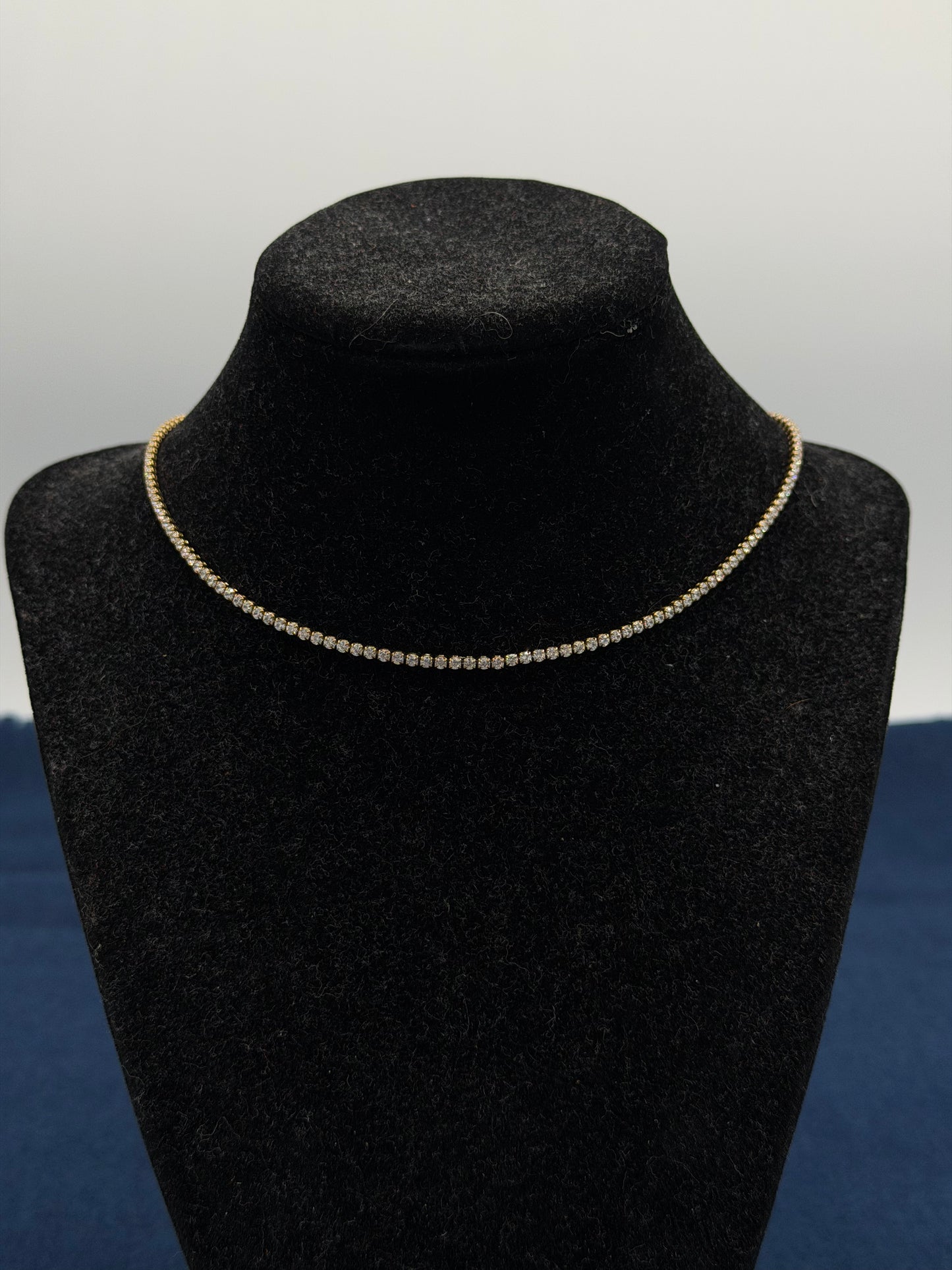 Jewelry | Necklace Tennis Waterproof 2mm
