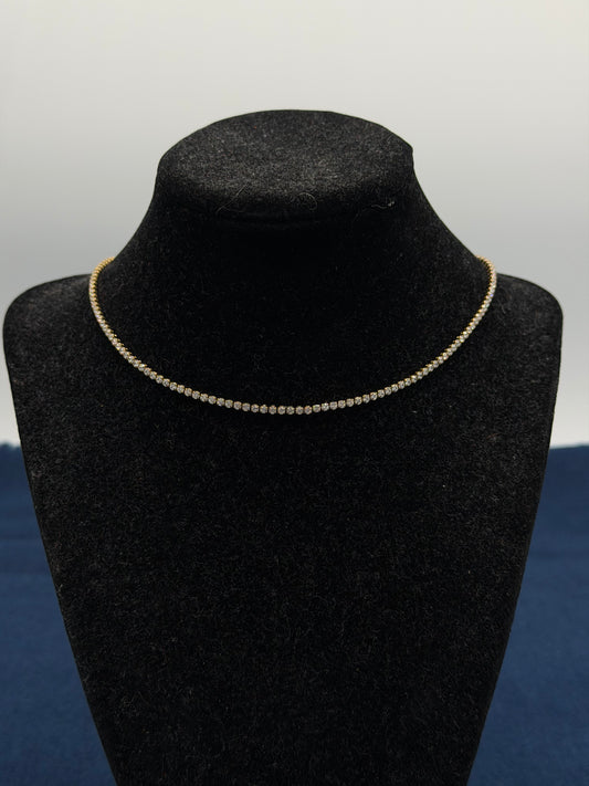 Jewelry | Necklace Tennis Waterproof 2mm