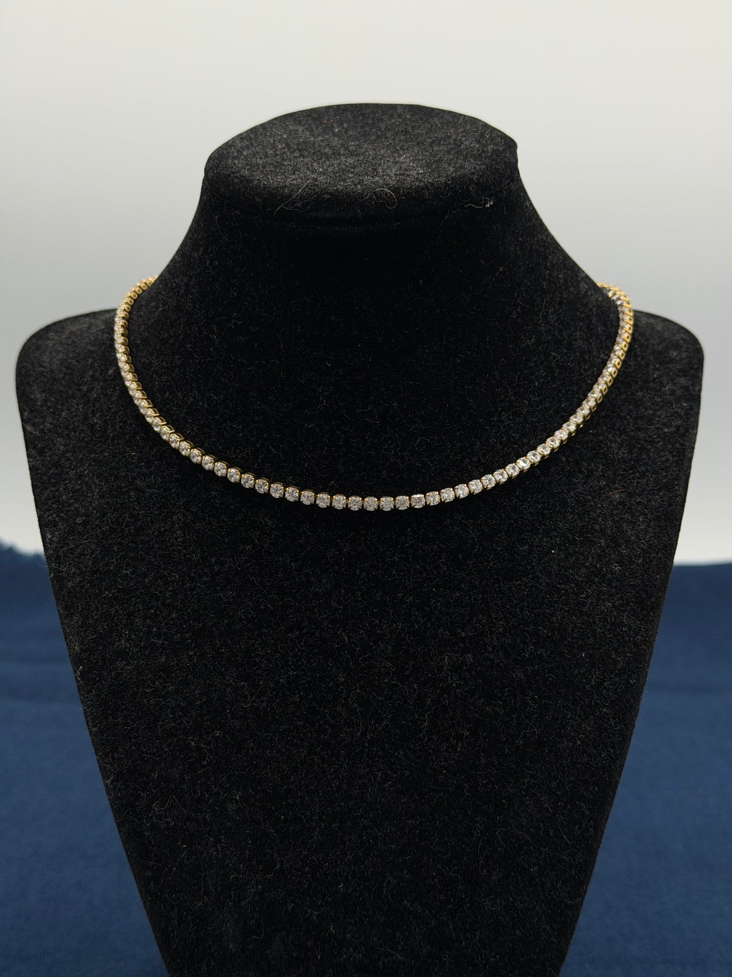 Jewelry | Necklace Tennis Waterproof 3mm