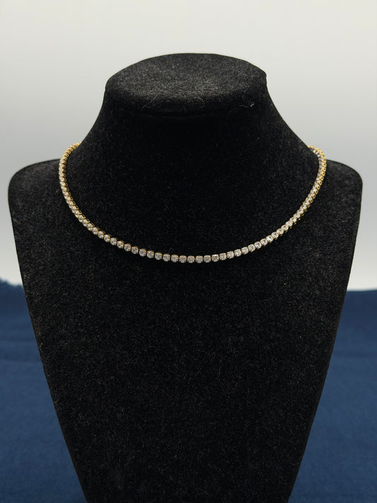 Jewelry | Necklace Tennis Waterproof 3mm