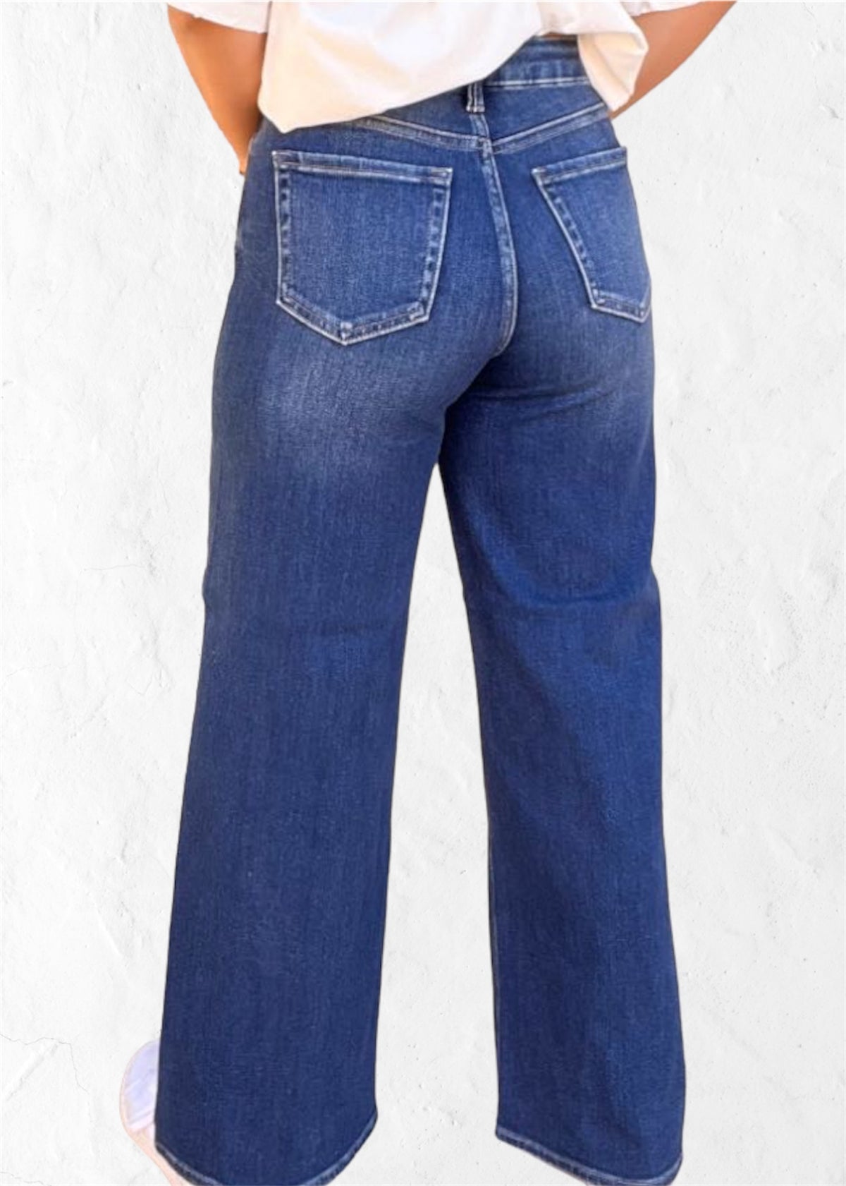 JBD | Jeans Dark Denim Wide Leg Regular Hem