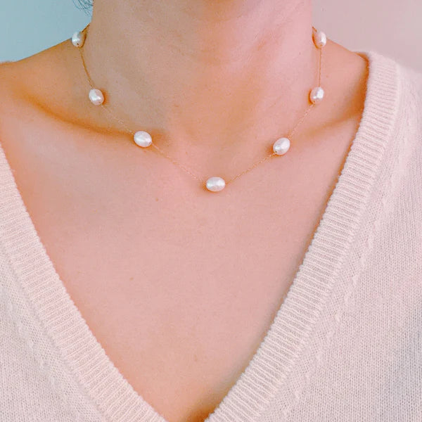 Necklace | Esther Freshwater Pearl Necklace