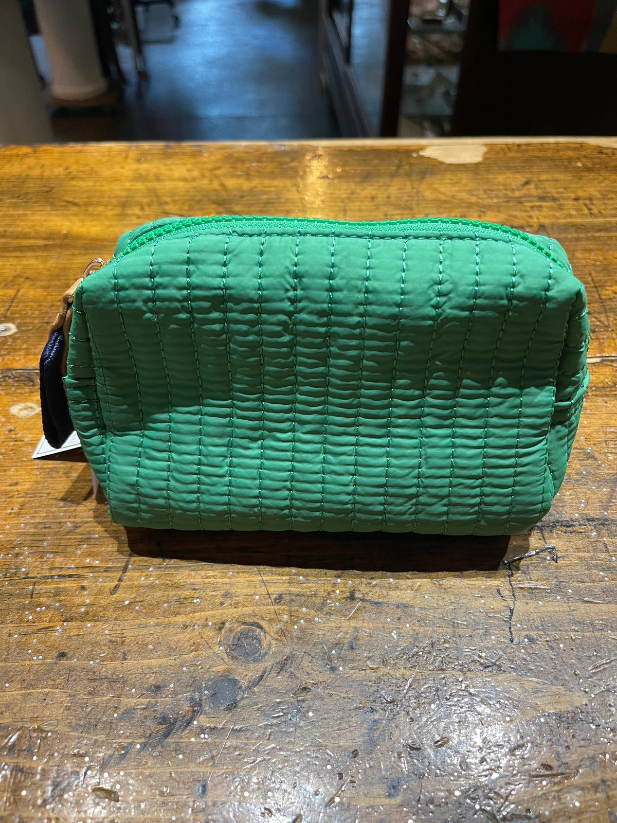 Shiraleah | Cosmetic Case - Small Boxy Cosmetic Case Green