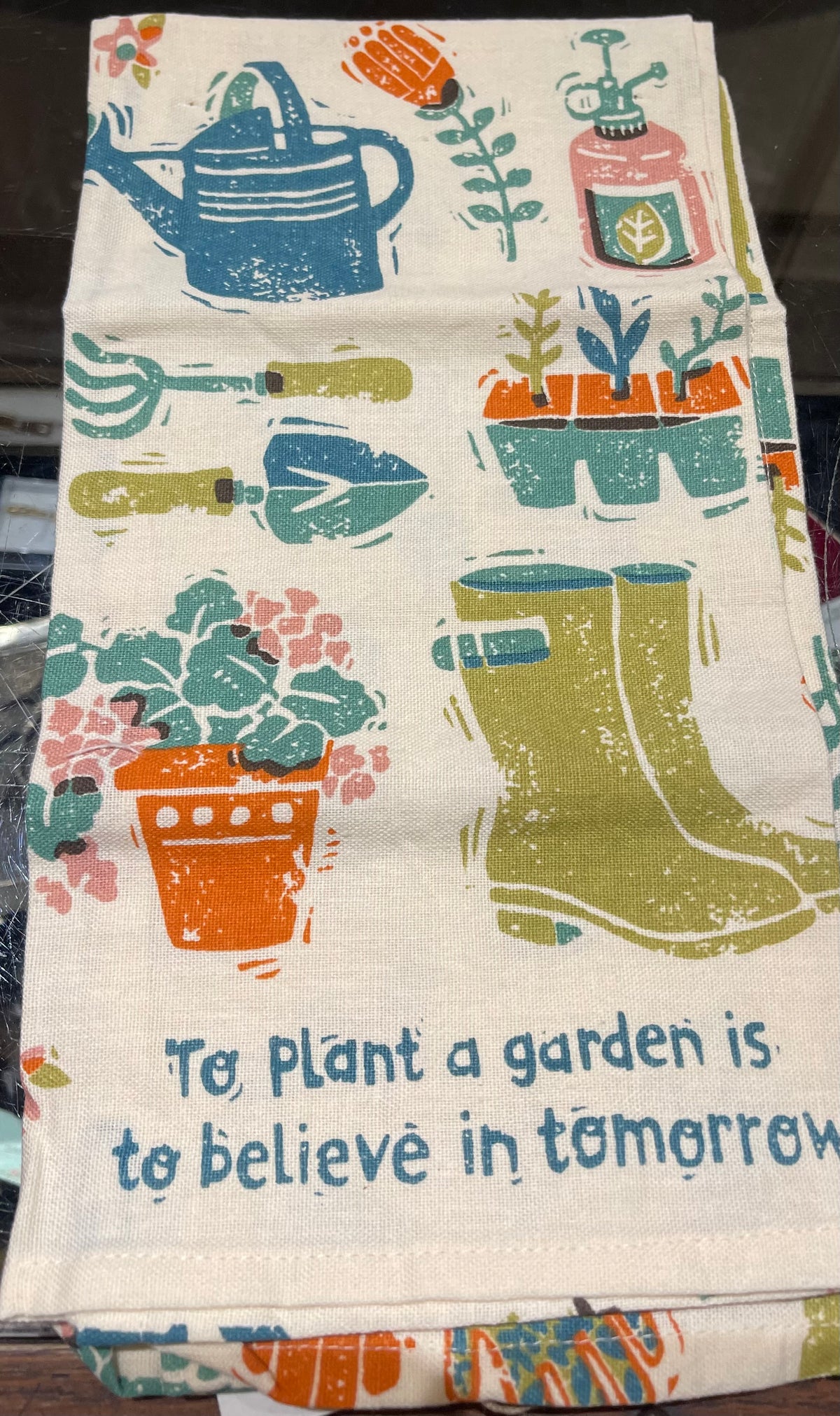 Kitchen Towel | To Plant a Garden Is to Believe in Tomorrow