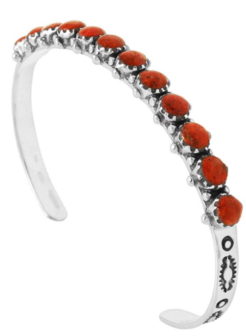 Turquoise | Authentic Coral Bracelet Sterling Silver
