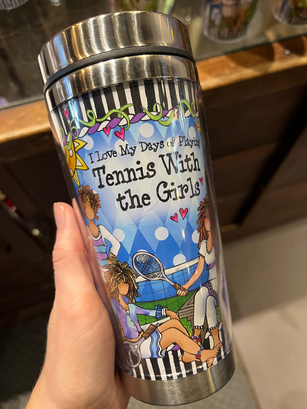 Mugs | Suzy Toronto Tennis Insulated Mug